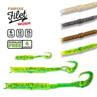 LMAB Finesse Filet TPE Worms - 